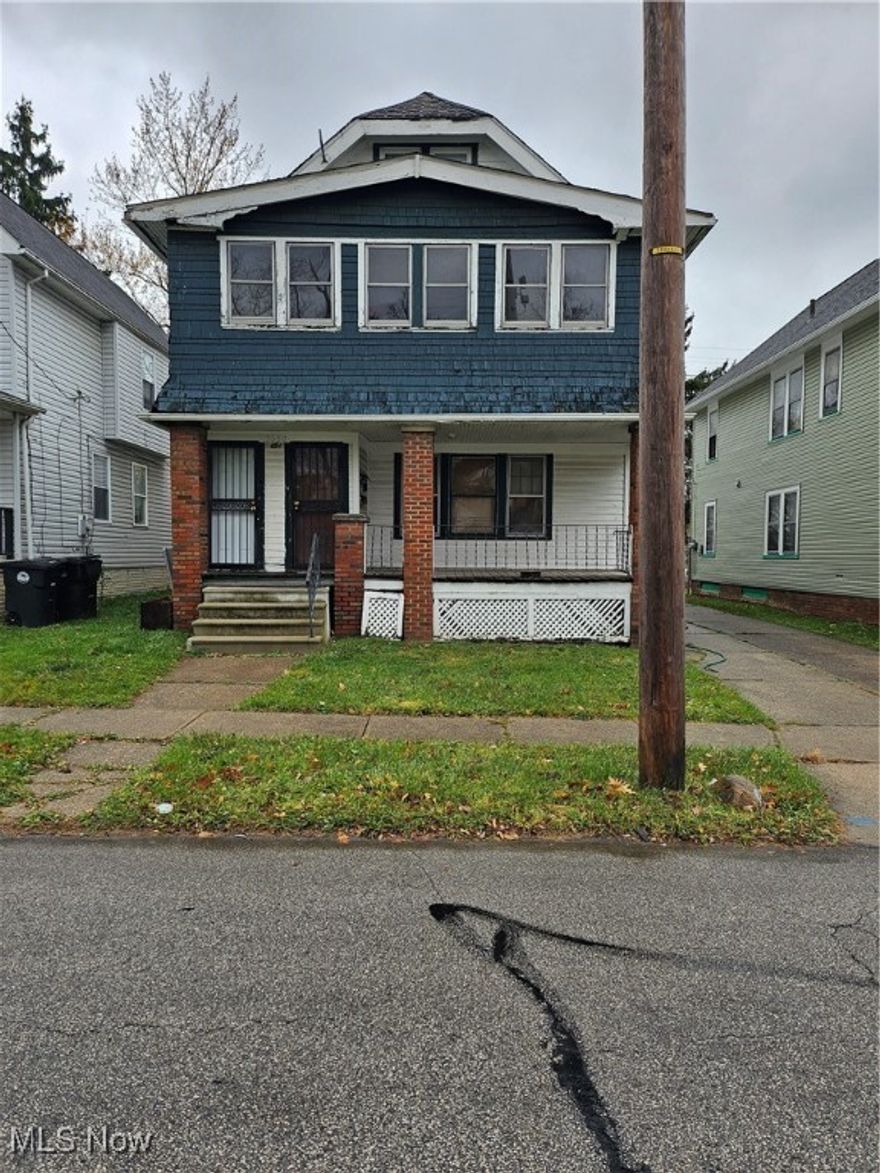 Multi-Family Investment Opportunity!!!! The 1st and 2nd units both feature 2 bedrooms, 1 bath, kitchen, and a formal dining and living room, and a fireplace. The finished 3rd floor unit features 3 bedrooms, 1 bath, a full kitchen, and a living/dining area.  This property also features a 2nd floor enclosed porch and has laundry hookups on the 1st and 2nd floors in addition to the basement. Most appliances stay. Occupants (not tenants) will be vacating property at closing. Property is being sold AS-IS. Seller will not make any repairs. Schedule your appointment today!!!