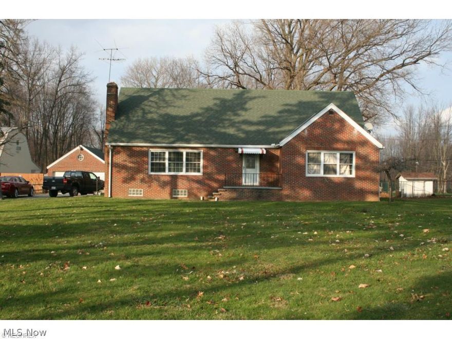 Very nice 2 bedroom cape cod situated on 2.5 acres in Elyria Township. Kitchen and bath have both been updated. Large 30x15 living room with fireplace. Lots of potential for the large full basement. Furnace, central air and hot water tank are all 5 years old. Septic system was updated 4 years ago.