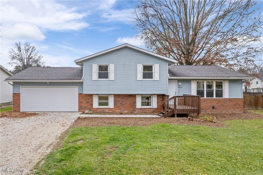 This beautifully remodeled Perry Township home is ready for its new owners!  Featuring 4 spacious bedrooms, 2 full baths and loads of major updates - all that is left to do is move right in and enjoy! As you enter, you’ll be captivated by the new vinyl plank flooring throughout, and thoughtful updates that create a perfect mix of comfort and style! The heart of this home is its expansive open-concept kitchen and dining area. Perfect for hosting and family meals, the kitchen features brand-new, stainless steel appliances, granite countertops, and custom soft close cabinetry!! The seamless flow into the dining area ensures that the space is perfect for both intimate dinners and large gatherings! Adjacent to the kitchen and dining area, the living room offers a bright, airy space with plenty of natural light. Its open layout connects effortlessly to the rest of the home! The second floor houses 3 generously sized bedrooms, all of which have ample closet space. The second floor bathroom has been completely remodeled with contemporary design elements, including a custom vanity, sleek tile work, and premium fixtures! The finished lowed level provides even more space. A large living room, 4th bedroom, and second full bath complete the lower level! The utility room provides ample storage, or a space that you can create a home gym or rec room! The possibilities are endless! The oversized two car garage also has finishing touches, including 42 inch soft close cabinets, and a work bench. Located in the highly desirable Dee-Mar Allotment, this beautiful home is just minutes from local schools, parks, shopping, dining, and more. Offering a tranquil setting with convenient access to everything you need! Call today to schedule a tour and see all this home has to offer!
Major updates in 2024 include new windows, doors (both exterior and interior) furnace, AC, hot water tank, electrical panel and electric throughout, plumbing and more! Agent owned.