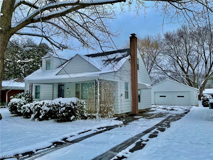 Come enjoy all the updates at this cozy Cape Cod tucked into a private dead end street. As you enter the front door from the covered porch you'll be greeted with the spacious living room with refinished hardwood floors. Make your way to the completely updated Kitchen. The first floor includes 2 bedrooms and a completely updated bathroom. Upstairs you'll find a private bedroom. Don't miss out as this won't last long