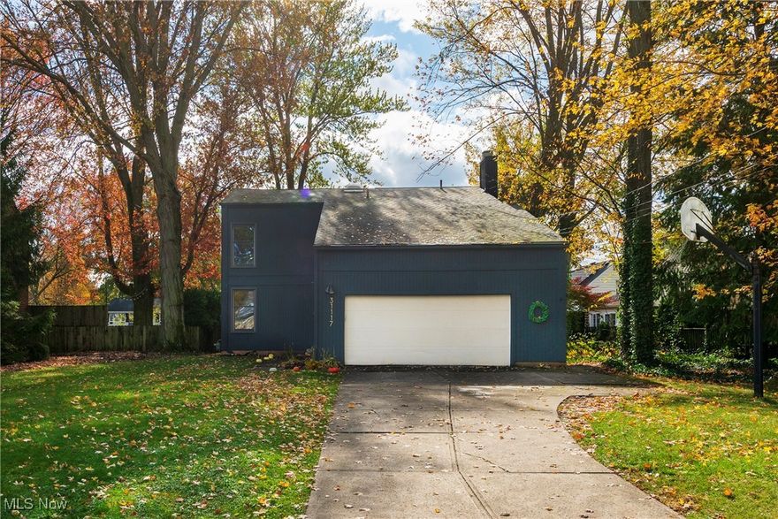 Thoughtfully updated contemporary home in the heart of Bay Village, one of the most sought-after lakefront communities. Fresh paint, new flooring, and updates throughout create a bright, welcoming feel. The open concept kitchen with stainless appliances, opens up to a cozy family room with a wood-burning fireplace. French doors lead to a flexible living room, plus a screened-in porch for easy indoor/outdoor living. Upstairs offers four bedrooms and two updated baths, including a spacious primary suite with double closets and a private balcony. A finished basement perfect for a home gym and a fully fenced backyard with a large deck, great for entertaining. Close to Lake Erie, parks, and award-winning Bay Village schools. Schedule your showing today before it's too late!