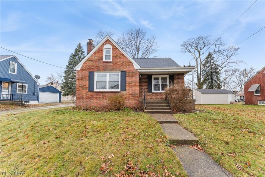 Move-in ready home located on the desirable northeast side of Massillon! This charming property offers 2 bedrooms and 1 updated bathroom along with numerous recent upgrades that provide both comfort and peace of mind. Major improvements include a new roof, new furnace, new hot water tank, and fresh paint throughout, making this home truly turn-key and ready for its next owner.
Inside you’ll find a bright and functional floor plan with a large first-floor dining room that could easily be converted into a third bedroom, home office, or flex space, offering added versatility for today’s buyers. The home features comfortable living spaces and a layout that makes everyday living and entertaining easy. Outside you’ll appreciate the 1-car garage and convenient location close to shopping, dining, schools, and local amenities, making this home ideal for first-time buyers, downsizers, or investors looking for a great opportunity. With major mechanical updates already completed and flexible living space, this property offers both value and potential. Offering America's Preferred Home Warranty for buyer peace of mind. Homes with this many updates at this price point don’t last long — schedule your private showing today!  Updates include: replacement windows, roof and furnace <10 years; HWT; bathroom updated including new plumbing 2026; kitchen updated & new appliances