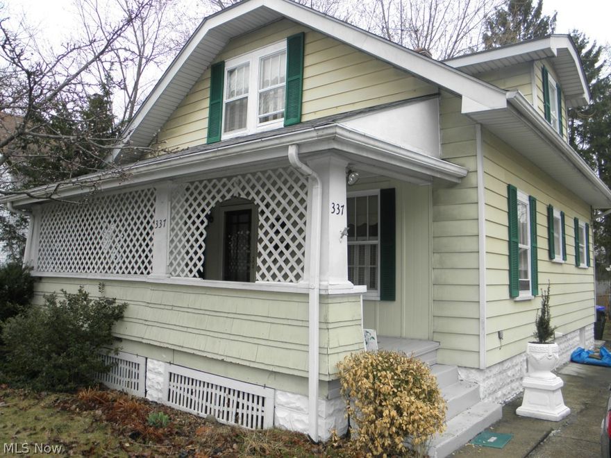 Welcome to 337 E. Portage Trail. Yesterday meets today in this well cared for vintage beauty. Besides style and charm this home has, all on the first floor, master bedroom, living room, formal dining, applianced kitchen, 1/2 bath with laundry shoot and a den/office. Second floor boasts two large bedrooms, possible walk in closet, sitting room or nursery off of bedroom 3, full bath, and you will be amazed at the size of the closets. Wood lovers behold! The most beautiful natural wood for you to enjoy for years to come! Come see for yourself, you'll be glad you did!