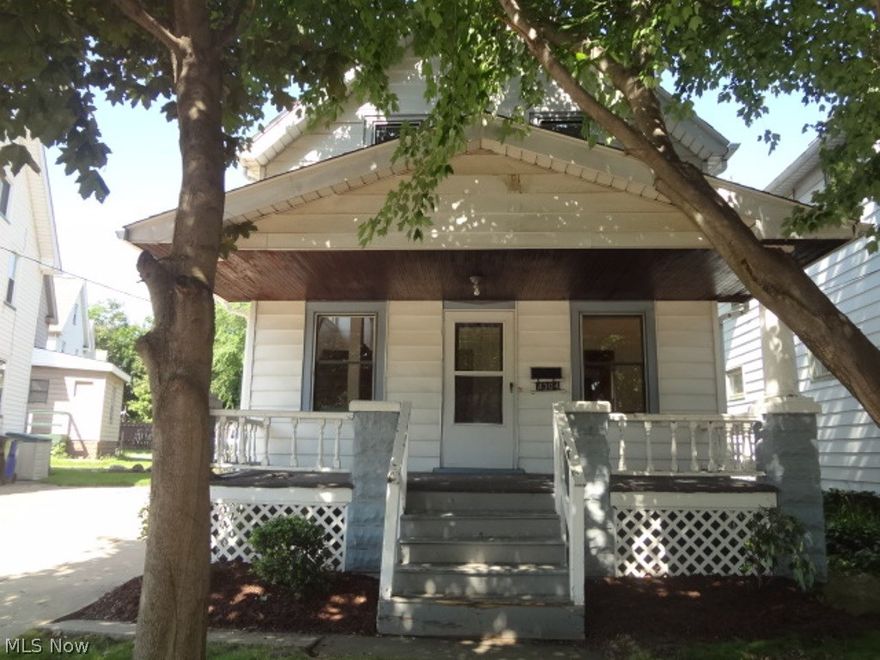 Colonial with front porch for watching the cars and just chillin ** 2 bedroom home and a possibility of a small 3rd bedroom. Fenced in back yard with a 2 car garage and deeper lot for grilling and summer parties. This is a Fannie Mae Homepath property.