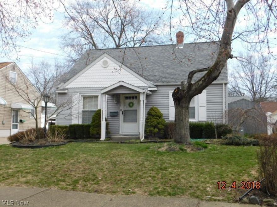 Fantastic move-in condition Cape Cod completely updated!! Has a newer roof, vinyl siding, windows, furnace, central air, water heater and electrical so all the big-ticket items are taken care of for you!! Has a waterproofed basement with sump pump and also has an oversized 2+ car garage with an industrial sized heater!! Has a huge eat in kitchen with all appliances remaining. Has neutral colors throughout (except the girls bedroom although it is so cute you wont want to change it) as well as an updated bathroom on the main level. Has a second full bathroom on the lower level. Has a large storage shed and a covered patio in the backyard. Make your appointment today as this home is priced to sell and you definitely do not want to miss this opportunity!!