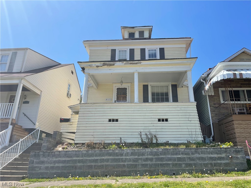 Located on a nice quiet street! New flooring on main level. Nice spacious rooms! Alley with parking pad in the back. This house is a work in progress and will need some finishing touches! Come check it out and see if you can make it your dream home or investment!