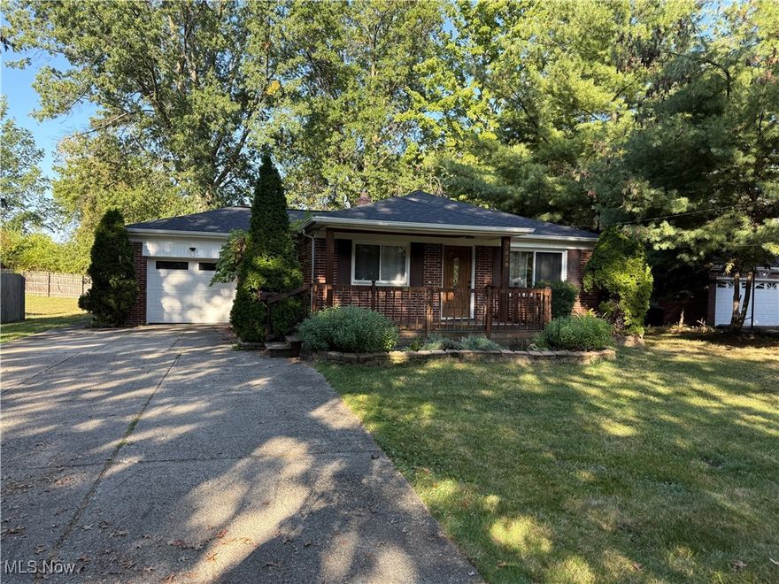 Welcome home to this fantastic and spacious brick ranch home.  Spacious floor plan enjoys open family room and dining room space.  Kitchen which has an abundance of light. Wonderful all-seasons room is a great space for family gatherings.  Three spacious bedrooms all with ample closet space and two full updated bathrooms complete this main floor.  If that is not enough, the lower lever is a great space for entertaining and includes a bar and additional room which could be used as an additional bedroom or home office.  The new owner can enjoy getting new appliances for a second already plumbed kitchen which could make it a great living quarters for the adult child or in-law!

New roof 2025, HVAC replaced in 2023.  Amazing half acre lot for all your family's entertaining needs!  Come and call yourself home today!!
