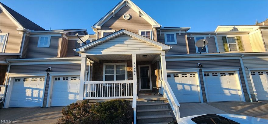 Welcome to this spacious and modern 3-bedroom, 2.5-bath Townhome offering over 2,100 sq ft of living space in the desirable Stones Throw development. Built in 2007 and featuring a 2 car attached garage, this home delivers the comfort, convenience, and low maintenance lifestyle.

Upstairs, you'll find three well sized bedrooms and two full baths, offering privacy and functionality for families, guests, or work from home options. A cozy fireplace, central air, and forced air heating ensure year round comfort.

Exterior highlights include vinyl siding, a gable roof, and an open front porch plus a wood deck, all situated on a low maintenance 1,611 sq ft lot.

Plus this home is seconds from the highway and prominent shopping districts. Hurry! This one will be sold quickly.