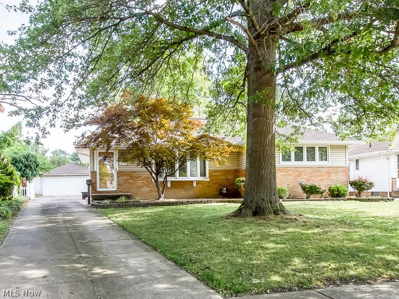 Move right into this well cared for & nicely updated 3 bedroom 1.5 bath ranch. This property features updated kitchen with maple cabinets, Corian counters & recessed lights. Kitchen is open to formal dining room with coved ceiling & built-in shelves. The family room with beamed ceiling & wood burning fireplace is the perfect place to relax on those chilly evenings. A separate living room with coved ceiling & hardwood floors gives additional space for entertaining. All the bedrooms feature ceiling fans & beautiful hardwood floors. The main bath room was renovated with new bath surround, new fixtures, kitchen height vanity, tile floor & surround. The first floor 1/2 bath features new flooring & fixtures. The basement rec room has been updated with new flooring & modern colors. The basement also features a separate room which could make a great office & an additional laundry/utility area with tile flooring & storage area. Additional features & updates of this home include: Pella wi