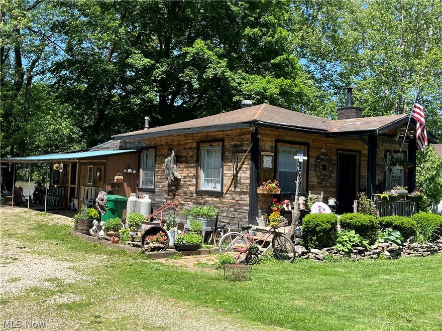 Riverfront cottage with many updates! New great room across back of cottage with new windows overlooking river! Cottage features two bedrooms, two full baths, one outside for outdoor convenience when entertaining. First floor laundry, large living room with woodburner and a new Mini-Split Electric heating & A/C. Home also has propane gas furnace and propane heater in new great room! Charming outdoor riverfront with dock and a one car detached garage plus outbuilding for extra storage!