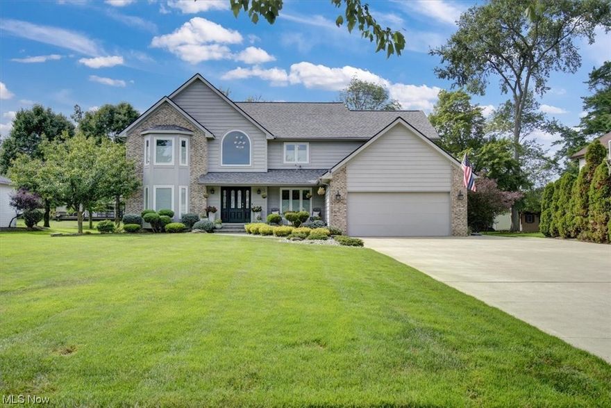 High-Quality abounds in this Top-of-the-line updated original owner Highland Woods East Home. Everything from the roof to the finished basements 500 bottle wine cellar has been renovated by first class craftsmen with premium components. Custom foyer staircase, New Granite Kichen, New baths! All new solid doors, moldings, and Pella windows w/built in shades and blinds. New stone fireplace. Plenty of custom-built shelving throughout. Also new engineered Wood floors on most of the 1st floor. Finished with detail the Basement rec/game room has a built-in bar, pool table, and an additional office. Relax in the rear yard patio area with excellent attention to features that has stamped concrete, a custom Pergola w/grape vines and a firepit. This and so much more could be yours to enjoy!