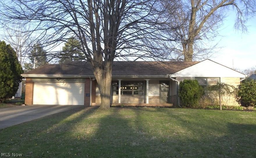 Beautiful and spacious ranch recently updated, ready to add your decorating touches.  This home features larger bedrooms with finished lower lever for all your entertaining needs. There is an office located in the lower level, which could double as a guest bedroom.   The main level features a warm and welcoming fireplace in the living-room with can be used as a formal dinning room. Currently used for half formal dining room, it can be used as either living room or dining room or both.  The inviting fenced in back yard has a play ground which can be viewed from the comforts of the enclosed patio. New roof and gutters completed in 2017.