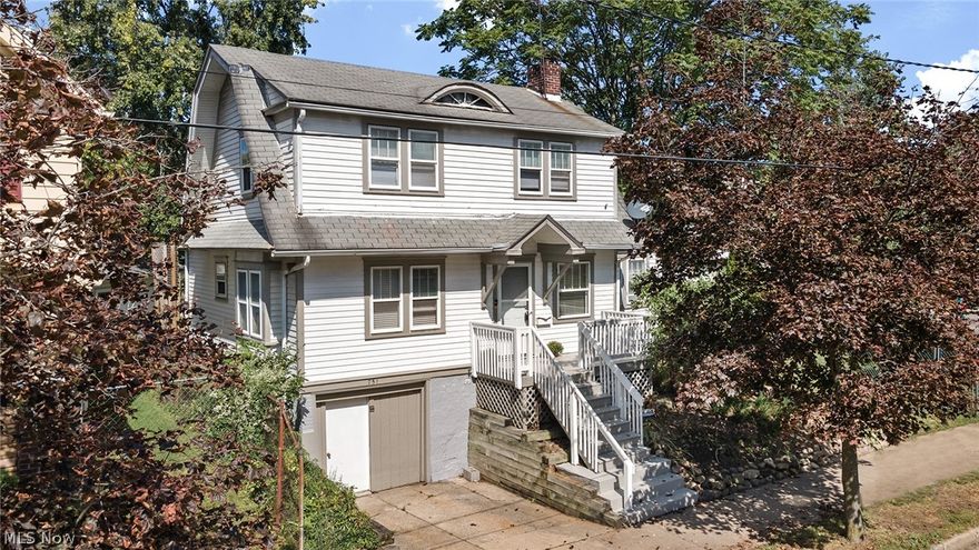 Bright and sunny Dutch Colonial available in the Highland Square area! Dont miss this beauty with an updated and fully applianced kitchen, updated bath, brand new carpet, gleaming wood floors and fresh paint throughout! Theres nothing to do but move in!  The first floor boasts a charming living room with built ins, a lovely sunroom, formal dining room and very spacious kitchen.  Upstairs enjoy nicely sized bedrooms and a very large bathroom!  Extra large fully fenced yard and 2 driveways! Very convenient to all the cool things West Akron has to offer!  Dont wait to make this very affordable home your own!