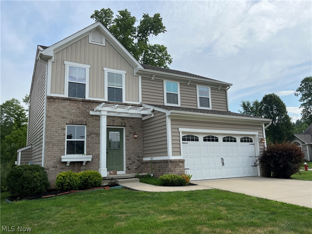 STUNNING RENTAL LISTING MOVE IN READY! Freshly painted throughout, this beautiful corner lot home has everything you need. Enter through the front door of this modern and updated home, and you will be greeted with a spacious foyer, living room with fireplace and an open kitchen with sliding doors out on the private back deck. First floor also includes a half bath and mudroom leading to an attached oversized two car garage. The spacious, quiet basement is perfect for an at home office or activity area. Storage room in basement is for owner storage only. Upstairs you will find the three large bedrooms, full bathroom and laundry included! Washer and dryer in owners closet in basement, but can be hooked up if the tenant would like. The master bedroom offers a large closet and another full bathroom. To top it all off, lawn care and snow removal are provided! This home has so much to offer, don't miss your chance! No Section 8. No pets. No smoking. All adult occupants must apply online for