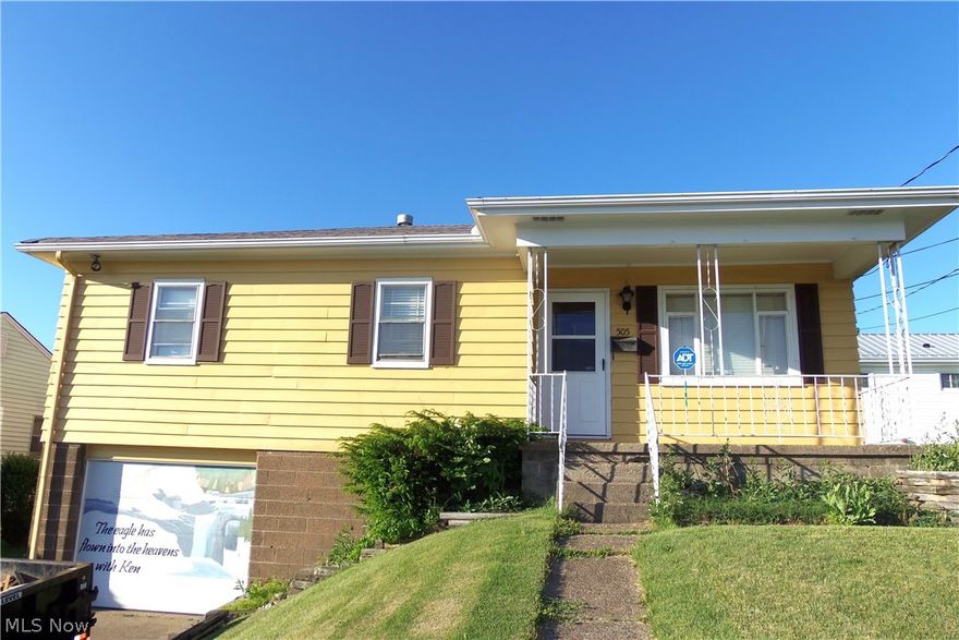 STARTING OUT OR SLOWING DOWN?  Take a look at this 3 bedroom ranch home centrally located on Weirton Heights.  Put your personal touches on this property that offers a living room, eat-in kitchen, central air, 1 car garage and a large deck great for relaxing or entertaining.