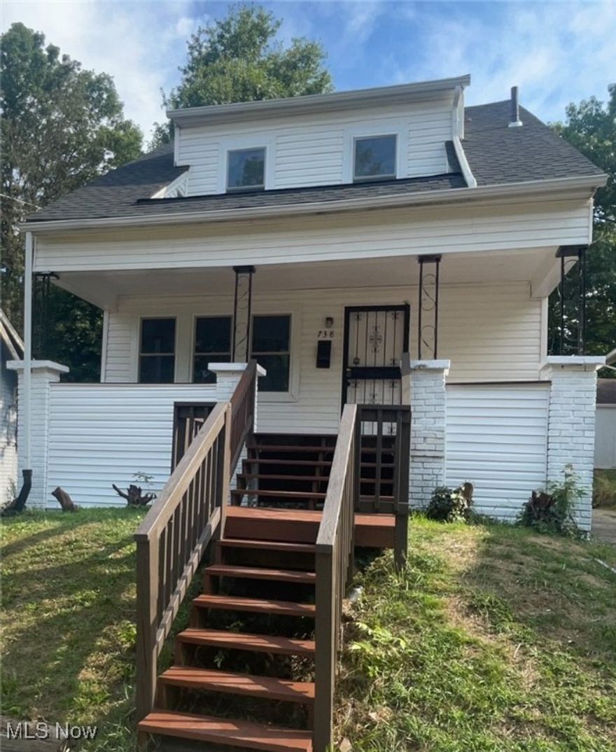 Welcome to 738 Longview Ave., Akron. This home is located just blocks away from The Waters of Summit Lake. Great for the first time home owner or the investor, this property has 3 bedrooms, and 1 & 1/2 baths. A very spacious Living Room , Dining Room and Kitchen makes it excellent to host large family gatherings and intimate dinner parties. Three bedrooms on the second floor are spacious and cozy. A newly remodeled two room full bathroom is also on the second floor. The back deck, off of the kitchen, adds additional square footage. The new half bath is also located between the kitchen and back deck.  Being freshly painted with newer windows, adds to the overall cost efficiency of this property. The home has plenty of backyard space and is idea for pets to run and children to play.  Welcome home!!! 
Schedule your showing today!!