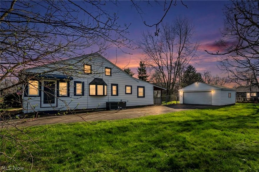 Welcome to 304 Parkland Blvd in the charming Vermilion-on-the-Lake community. This move-in ready, newly updated ranch offers the ease of all first-floor living on a rare double lot. Nestled just a stone’s throw from Lake Erie and close to scenic parks, this home combines comfort, convenience, and coastal lifestyle. Inside, you’ll find 2 bedrooms and 2 full bathrooms, all thoughtfully designed to maximize livability and flow. The inviting layout features light-filled living spaces and updated finishes that reflect pride of ownership throughout. Whether you're enjoying a quiet evening or entertaining guests, this home offers the perfect backdrop for relaxed, everyday living. Step outside and discover your expansive yard with two parcels totaling 0.18 acres, giving you room to garden and other activites. The 22x22 detached garage provides ample storage, workshop space, or secure parking. Whether you’re downsizing, buying your first home, or looking for a weekend escape near the water, this beautiful ranch is ready to welcome you home. Schedule your private showing today and experience the best of Vermilion living. Seller is currently working on getting the yard back into shape as there was extensive foundation work and exterior water proofing preformed to improve the property for the next buyer.