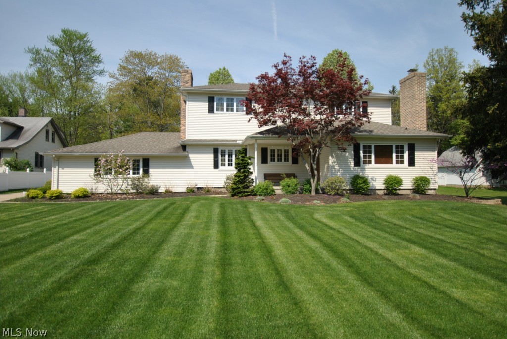Gorgeous custom built colonial sits on 1.8 +/- acres with peaceful views of wooded backyard. Family room with hardwood floor and fireplace. 1st floor owners suite with private bath. Gourmet kitchen with hardwood floor, center island & eating area; Living room w/wood floors and door to custom deck. 2 large bedrooms upstairs with a Jack & Jill bath, and a loft area. 4th bedroom is in lower level with full bath and egress windows. Large pool with deck. Extra 2-car + tandem garage. Home had addition and was totally updated approximately 15 years ago. True pride of ownership. Park like setting. A True Must See!