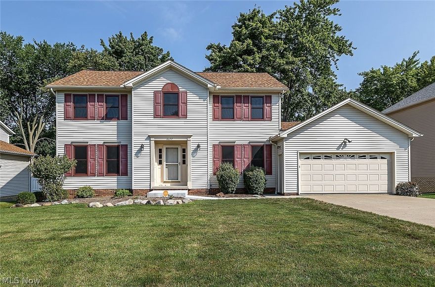 Welcome to this gorgeous, beautifully landscaped 4 bedroom, 4 bath colonial located in the desirable Royalwood Estates. Large 2 story foyer with a stunning chandelier greet you upon entering to your new home. Large Living room with beautiful luxury vinyl flooring, wood burning fireplace and recessed lighting.  Formal Dining room boasts crown molding and Spacious eat in kitchen offers ample cupboards and counter space, large center island, and a pair of sliders that lead you out to your enlarged deck that overlooks your fully fenced in backyard, perfect for entertaining or enjoying a sunny day. Convenient first floor laundry room and full bath complete the main level. The large 2nd floor master bedroom offers high ceilings and en-suite retreat-with a jetted tub and separate shower. Three additional bedrooms with full closets & ceiling fans and an additional full bath can be found on the 2nd floor. Full walk out lower level with newly added half bath offers tons of space for storage or c