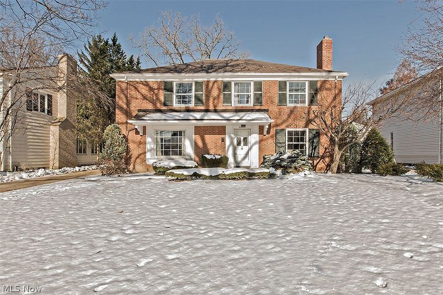 Look no further than this striking, completely renovated home with exceptional first class details and stunning decor. This luxurious colonial boasts an open and spacious layout on the main floor, perfect for entertaining. The formal living room greets you at the door with a lovely fireplace and an open entry to the formal dining room. Off the dining room is a gourmet eat-in kitchen featuring a large center island with pendant lighting, top of the line stainless steel appliances, granite counters, an attractive backsplash, and sliders that lead outside to the back patio. The family room is a great place to relax with built-ins and an exposed brick feature wall. Rounding out the main floor is a convenient laundry room, office, and a powder room. Upstairs, retreat to the elegant master suite with a walk-in closet and a master bathroom finely appointed with marble, double sinks, a classic glamour tub, and a walk-in shower with several functions, including an rainfall showerhead, a hand-he