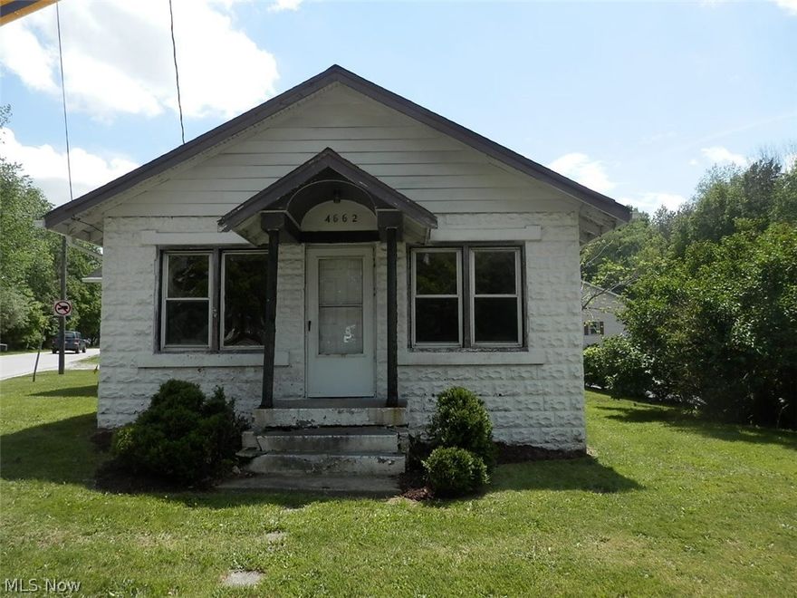 2 BR Bungalow on Stow's East side.  Solid Block constructed home with attached Garage. Shopping and restaurants all around.  Way cheaper than rent!  This is a Fannie Mae HomePath Property.