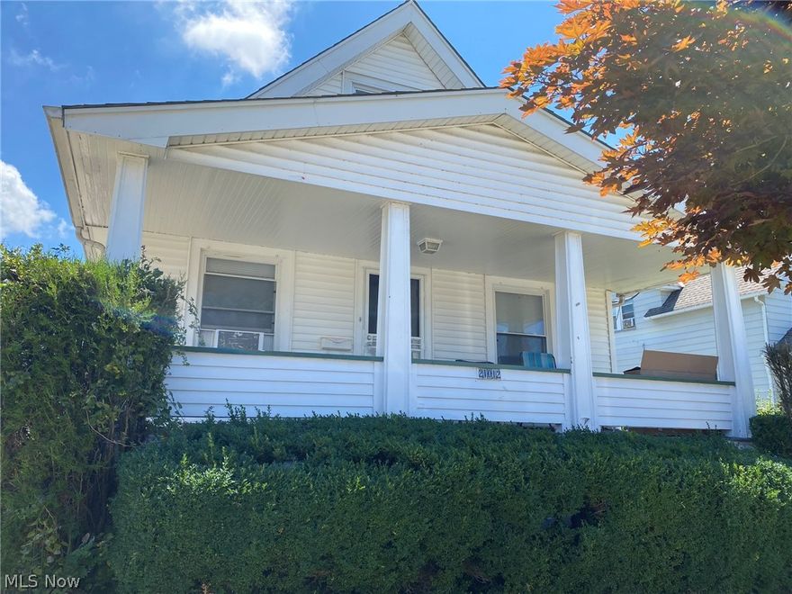 Nice 3 bedroom 2 bath cape cod home.  This house has a large living room and spacious dining room with the charm of wood crown molding through-out.  The spacious eat-in-kitchen has nice white cabinets and plenty of storage space.  The kitchen leads to an enclosed porch.  You  have two bedrooms on the main floor and 1 bedroom upstairs with a loft area along with a bathroom and walk-in-closet.  The basement offers plenty of storage and has been water-proofed.  Great fruit tree in the backyard.  This is a great house for investors!!    Home is currently leased to long time tenants who want to stay.