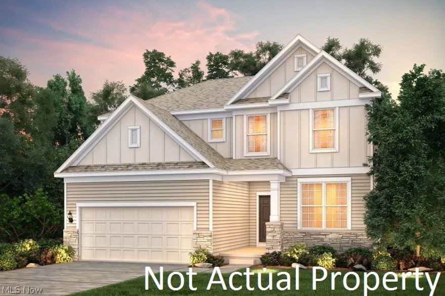 This is a great new 3 bed 2.5 bath home at Mill Valley North. The kitchen has stainless steel gas appliances, 42'' maple cabinets, granite counter tops, a pendant light package and a tile wall backsplash. The master bath has upgraded cabinets, a marble counter top, a frameless shower door and a tile shower wall. At Mill Valley North enjoy sidewalks throughout the community, and walking distance to nearby elementary and intermediate schools. Discover family-friendly recreation at the community swimming pool as well as a 4-mile paved nature trail, multiple ponds, and on-site playgrounds. This home should be ready by the end of April 2019. Interior photos are from a model and not the actual property.