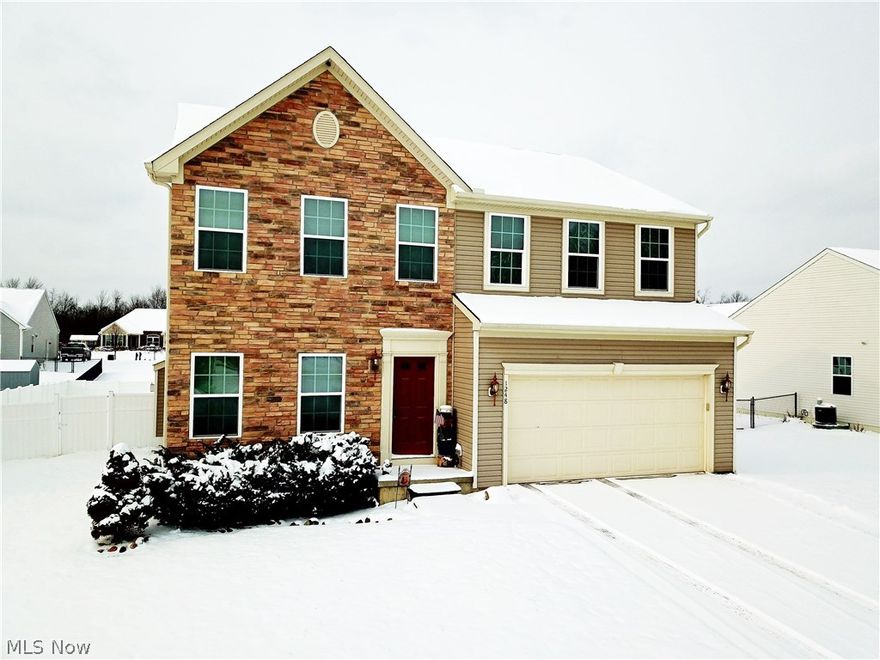 Welcom to this well maintained 7 year young home.  This spacious home has a first floor open floor plan, great living area inside and out for entertaining.  4 bedrooms, including a large master bedroom with a HUGE walk-in closet and master bathroom featuring a garden tub and separate shower with the laundry on the 2nd floor!  The backyard includes a deck with a white privacy fence.  Large finished basement! Don't wait to look! Call today and schedule your tour!