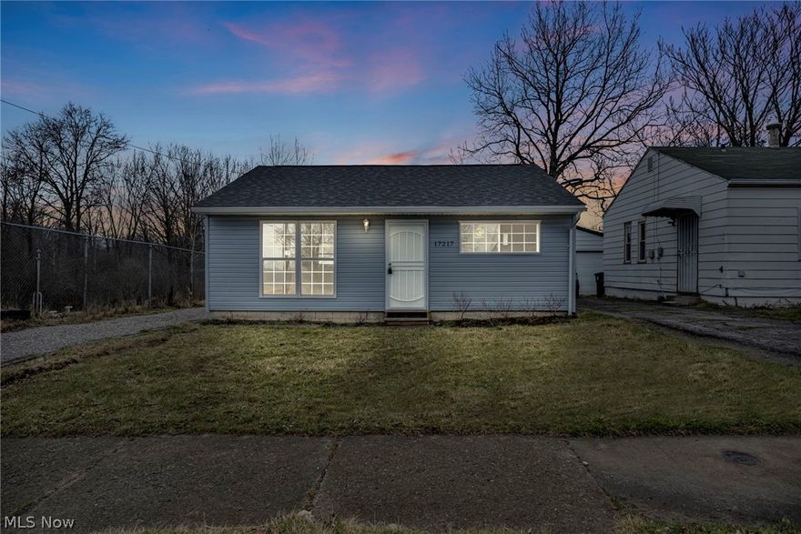 Beautifully executed remodel with attention to detail inside and out to make this spacious expanded 3 bedroom, 1.5 bath ranch a true masterpiece...This designer interior is not only gorgeous but durable with lasting quality...Partially fenced lot with oversized 2 car garage...So much to offer with a small price tag & immediate occupancy available! Fresh vinyl exterior that has been completed with vinyl windows, exterior door & new dimensional roof...New low maintenance added insulation exterior! Enter an impressive modern interior that is sure to impress with only durable/designer luxury vinyl tile flooring (no carpet). Desirable open floor plan...perfect gather space for entertaining w/updated white kitchen w/ample counter & cabinet space to delight any cook...Light filled comfortable space w/room for dining & relaxing! 1st floor laundry w/workspace. This home could be easily be used as a rental. Mechanical updated: H20 tank, electrical, plumbing, HVAC (updated with central air for year round comfort), etc. You will be proud to call this magnificent one floor home yours.call or details and private showings.