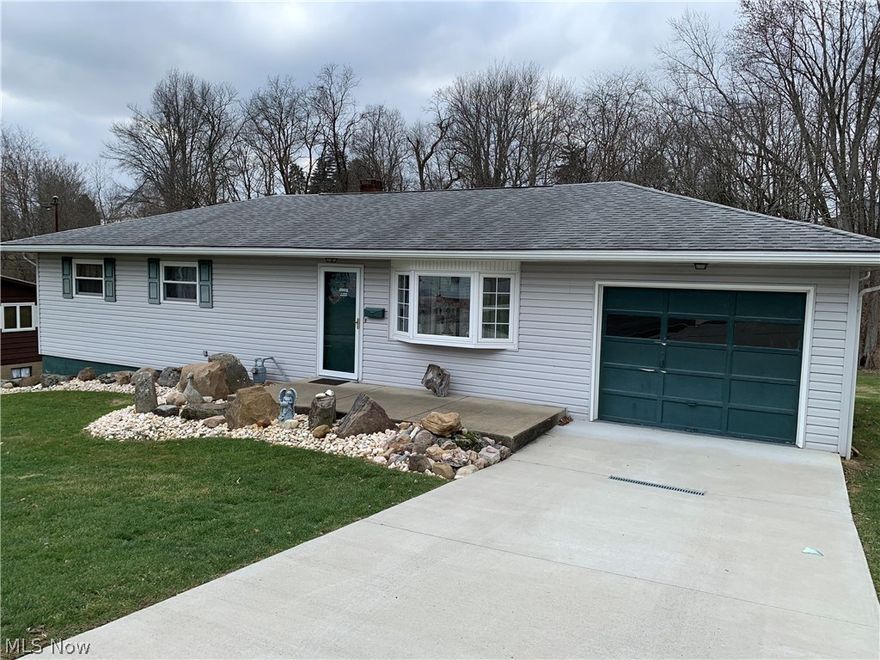 Curb appeal is Exactly what this Ranch Home has!  Featuring 3 Bedrooms and 1.5 Baths. 
Kitchen opens to the dining room where a sliding glass door give entry to the rear deck which overlooks the spacious backyard. Situated on .43 acres! Downstairs you’ll find a family room with sliding glass doors Which also overlooks the beautiful backyard.  Could be utilized as an additional bedroom if needed. Attached to the main floor just off of the dining room is where your oversized 1 car garage is with automatic garage door opener, Attic Storage access.  
Newer Windows, Concrete Driveway and sidewalk (beautiful)! Make this one your very own! Located 2 minutes from State Route 22! Must see to truly appreciate!