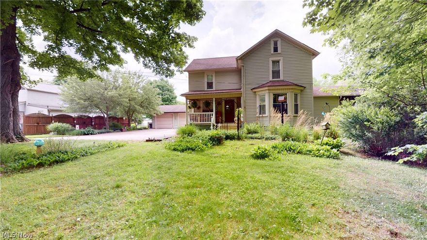 Welcome to this beautifully, custom-created 4 bed, 2.5 bath home located in the quaint town of Waynesburg. While you settle in to the historical feel and quiet roads, you're also only a short distance away from everything you need in the main city! As you enter the front doors to this charming 1905 colonial style home, you'll immediately notice another set of French doors leading you to another entire ranch-style home added on in 2013. First floor living, updates throughout, TWO fireplaces, TWO laundry hookups, a screened-in porch, an outbuilding, a greenhouse, nearly an acre of land... plus the Stark Parks walking path nearby... This is a fairytale dream come true - make it yours!