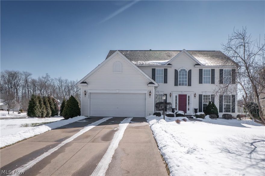 Situated on a rare double cul-de-sac lot in West Ridge Estates, this beautifully updated 4-bedroom Colonial offers the perfect blend of space, style, and functionality for today’s busy household. With over 3,300 finished square feet, there is room for everyone to spread out and come together.

The bright two-story foyer opens to a flexible front living room and formal dining space—ideal for gatherings, homework stations, or play areas. The heart of the home is the spacious open-concept kitchen and family room. The kitchen features quartz countertops, a tile backsplash, stainless steel appliances, a giant center island with seating, gold accent finishes, and a large double-door pantry. Sliding doors lead to the backyard with new Trex steps and a stone paver patio—perfect for outdoor dinners and summer entertaining.

Upstairs, the oversized primary suite is a true retreat with abundant natural light, an enormous walk-in closet (with window), and a private bath complete with double vanity, soaking tub, and separate shower. Three additional bedrooms and a full bath provide comfortable space for family or guests.

The finished lower level adds incredible versatility with a huge rec room, recessed lighting, and additional storage—ideal for movie nights, game days, or a home gym.

Additional highlights include luxury vinyl flooring throughout much of the home, first-floor laundry, updated bathrooms, 2-car attached garage, and major updates including Roof (2020) and Furnace & A/C (2019).

Located in the desirable Copley-Fairlawn School District with neighborhood sidewalks and common areas, this home offers space to grow and a setting you’ll love coming home to.