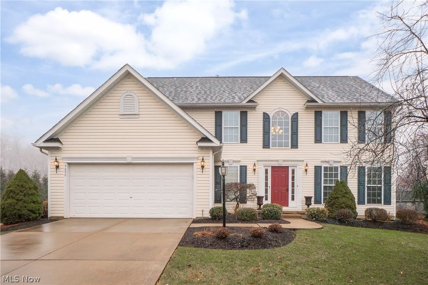 Situated on a rare double cul-de-sac lot in West Ridge Estates, this beautifully updated 4-bedroom Colonial offers the perfect blend of space, style, and functionality for today’s busy household. With over 3,300 finished square feet, there is room for everyone to spread out and come together.

The bright two-story foyer opens to a flexible front living room and formal dining space—ideal for gatherings, homework stations, or play areas. The heart of the home is the spacious open-concept kitchen and family room. The kitchen features quartz countertops, a tile backsplash, stainless steel appliances, a giant center island with seating, gold accent finishes, and a large double-door pantry. Sliding doors lead to the backyard with new Trex steps and a stone paver patio—perfect for outdoor dinners and summer entertaining.

Upstairs, the oversized primary suite is a true retreat with abundant natural light, an enormous walk-in closet (with window), and a private bath complete with double vanity, soaking tub, and separate shower. Three additional bedrooms and a full bath provide comfortable space for family or guests.

The finished lower level adds incredible versatility with a huge rec room, recessed lighting, and additional storage—ideal for movie nights, game days, or a home gym.

Additional highlights include luxury vinyl flooring throughout much of the home, first-floor laundry, updated bathrooms, 2-car attached garage, and major updates including Roof (2020) and Furnace & A/C (2019).

Located in the desirable Copley-Fairlawn School District with neighborhood sidewalks and common areas, this home offers space to grow and a setting you’ll love coming home to.