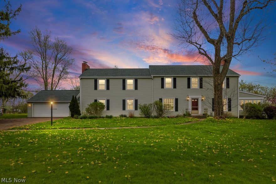 STUNNING COLONIAL ON 1.54 ACRES IN MARLINGTON SCHOOLS. THE CHARM AND CHARACTER DOESN'T STOP. THE SPACE AND STORAGE IS JUST WHAT YOU ARE LOOKING FOR. 1ST FL INCLUDES WALKWAY ENTRY WITH BRICK FLOORING, LOVE THE WINDOW SEAT,  OVERLOOKING OUR BACKYARD.  A SPACIOUS FAMILY RM WITH SO MANY USES, NEW CARPET, WOOD BURING FIREPLACE W/BLOWER. BRIGHT KITCHEN W/ CERAMIC/STONE FLOORING . ENJOY THE SUNROOM FOR THAT MORNING CUP OF COFFEE AND A BOOK. LIVING ROOM VERY COZY WITH GAS FIREPLACE. ONE HALF BATH ON 1 ST FL. 2ND FLOOR FEATURES A MASTER SUITE, WONDERFUL CLOSETS/ STORAGE. THIS ROOM IS AMAZING WITH A SITTING AREA IN FRONT OF THE GAS FIREPLACE. YES THIS HOME HAS 3 FIREPLACES. THE MASTER BATH IS OUTSTANDING. ALONG WITH 3 MORE BEDROOMS, WINDOW SEAT, BUILT INS, AND GUEST BATH. NICE BASEMENT INCLUDES MUCH STORAGE, 2 CAR ATT GARAGE. ROOF 2024, WATER SOFTENER , PUMP, AND GARAGE DOOR OPENER  2025. WOOD FLOORS ORIGINAL TO HOUSE. THE NEW ADDITION UPSTAIRS HAS HARDWOOD FLOORS. CEILING FANS. ALL SIZES, AGES, AND SQUARE FEET ESTIMATED