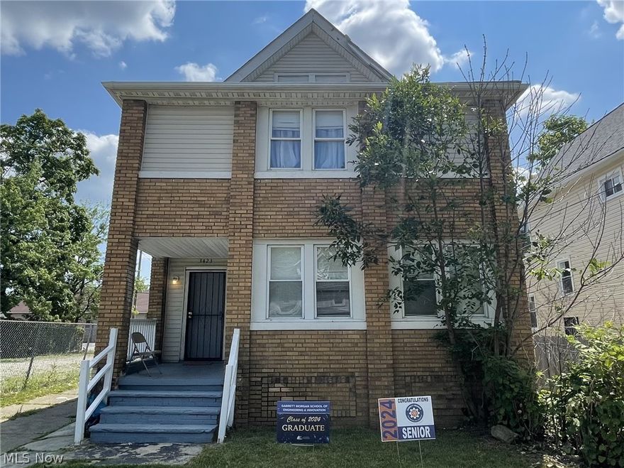 Welcome to 3423 E 126th Street, a spacious duplex situated in a The Kinsman Cleveland. This property offers a unique combination of rental income and the opportunity for owner-occupancy, making it an attractive option for both investors and prospective homeowners.

Steady Rental Income: The duplex currently generates a reliable gross revenue of $985 per month from the occupied unit, providing a solid foundation for your investment strategy.
Owner-Occupancy Option: The second unit is unoccupied, giving you the chance to enjoy the benefits of homeownership while benefiting from rental income from the other unit.
Well-Maintained Units: Both units are in good condition, providing a comfortable living space for tenants or yourself, and minimizing maintenance concerns.
Desirable Location: This property offers easy access to local amenities, schools, and public transportation, enhancing its appeal for potential tenants and owners alike.

This duplex represents a versatile opportunity for investors looking to expand their portfolio or for those seeking to live in one unit while earning income from the other. Whether you're aiming for a solid investment or a dual-purpose living situation, this property meets a range of needs.

Showings now only with an accepted offer.