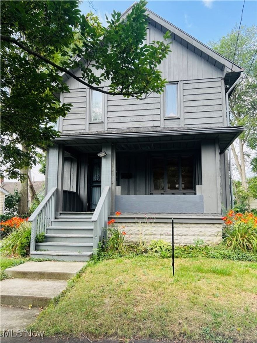 Broker Remarks:  Welcome to 2236 SW. 24th St., Akron! This home has been updated and greatly maintained. Spacious with an open floor plan, the Living Room is warm and cozy. The Dining Room has french doors that opens up onto an outside deck. A spacious Kitchen with matching appliances, is also on this floor. The first floor of this home is perfect for hosting large family gatherings or intimate dinner parties. Upstairs there are 3 bedrooms. Two on the second floor and one on the third floor. The full bathroom is also on the second floor. Outside in the front of the home is a large front porch. In the rear of the home is a two car garage with a backyard big enough for children to run and play. The basement can easily be converted into a recreation room or a playroom. The laundry room is also located in the basement.