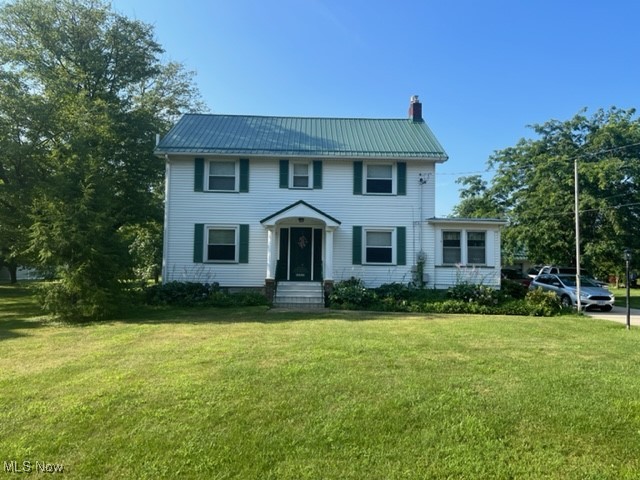 A must see- Beautifully maintained and UPDATED- large colonial on a dead end street in ELYRIA TOWNSHIP. Very secluded with an acre lot. Owner spared no expense. Professionally designed kitchen with a large island and vast amounts of Quartz countertops. Kitchen features large cabinets with a Microwave Drawer, Kitchen-Aid pop up shelving from its own space and a large Farm house sink. French doors lead on to the huge deck towards gazebo with plenty of light to look over your yard. Very large living room for entertaining features hard wood floors and a gas fireplace. Plus built in Teak bookcases. Hardwood floors also lead into the dining room with built in bookcases for entertaining large parties. Off living room is a four seasons room can be used as an office family room/ kids space. Upstairs features a huge master bedroom with his and her closets and built ins. A large master suite bathroom with jetted tub to soak. Both additional bedrooms upstairs features large rooms and walk in closets. Plus a main full bathroom upstairs. Basement is partially finished with another bathroom that can be updated. There are 4 different areas including the laundry room with front load washer and dryer and plenty of counter top space. There are two furnaces for top and bottom for zoned heating effect and an electric wall mount hot water tank. Home has a huge deck off back and gazebo with power. Home backs onto a large field. A two car heated garage with plenty of storage space and an extra large driveway will hold many cars. Plenty of sheds/ outbuildings as well. The dead end street makes in tranquility in the country even though you are 2 minutes to the highway, Come see it today while it lasts.