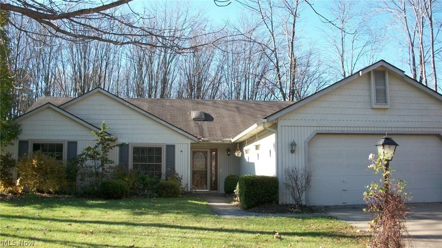 Will look at offers, needs some updating but good open floor plan. Enter into this dramatic Great Room with vaulted ceiling, wood burning fireplace ( gas hookup outside ) Kitchen has knotty pine ceiling with 2 sky lights , huge L shaped island, loads of cabinets and awesome lighting above island. Laundry room and half bath off kitchen, laundry room has Silent Butler and extra storage. Kitchen is ready for electric stove but there is gas outside. Flooring in Great Room and Kitchen is Hickory, office off Great Room has built in cabinet and shelves plus window seat storage. Large Master Suite with dressing area and large California style walk in closet, large bath with dual sinks, double size shower and Jacuzzi tub, sky light and new ceramic floor. Main bath also has dual sinks tub & shower for the additional 2 other spacious bedrooms. Lower level has 2 large finished rooms plus extra storage. Off kitchen eating area is a large deck and a privacy fence for a private backyard.  Furnace 200