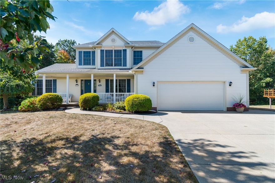 Welcome to this beautifully maintained 3-bedroom, 2.5-bath home, situated on over half an acre. This property offers the perfect balance of privacy and convenience with wooded surroundings and a spacious backyard - ideal for entertaining, gardening, or simply enjoying the outdoors. The beautiful, large back deck is perfect for cookouts, relaxing evenings, or hosting friends and family. Inside you'll find a bright and inviting layout featuring a cozy sunroom, perfect for morning coffee or relaxing evenings. The walk-out basement offers excellent potential for additional living space, with plumbing already roughed in for a future bathroom. Additional highlights include a 2.5 car garage for extra storage, a new roof for a peace of mind, and a well-maintained interior throughout. This home is ready to welcome its new owners. Schedule your showing today!