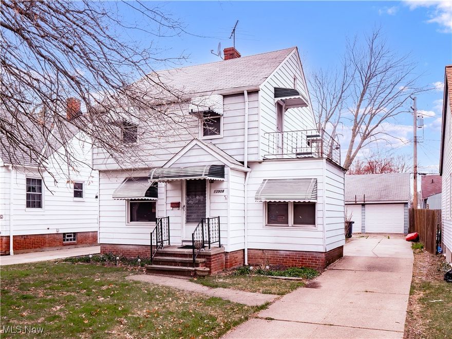 Welcome to 13908 Highlandview Ave, a well-maintained 4-bedroom, 2.5-bath Colonial offering over 1,554 square feet of living space in one of Cleveland’s most loved neighborhoods—Westpark! Step into the spacious living room filled with charm, featuring arched entryways, a cozy decorative fireplace, and a connected formal dining room with a sparkling chandelier. The layout flows seamlessly into a warm and functional kitchen with plenty of cabinetry, all appliances included, and a peninsula for casual dining. Just beyond is a bonus family room with sliding doors that open to the backyard—great for entertaining or relaxing. The rare first-floor bedroom and full bath combo provides flexibility for guests or one-floor living. Upstairs, you'll find three more bedrooms including a generously sized primary with dual closets, plus a full bath and additional hallway storage. The partially finished basement adds even more potential for a rec room, home gym, or workspace. Outside, enjoy a private backyard with mature trees and green space, and don’t miss the oversized 2.5-car garage—a true standout for anyone needing a workshop, extra storage, or space for hobby vehicles.
Conveniently located minutes from I-90, Kamm’s Corners, parks, and shopping—this home offers the perfect blend of classic charm and modern convenience.