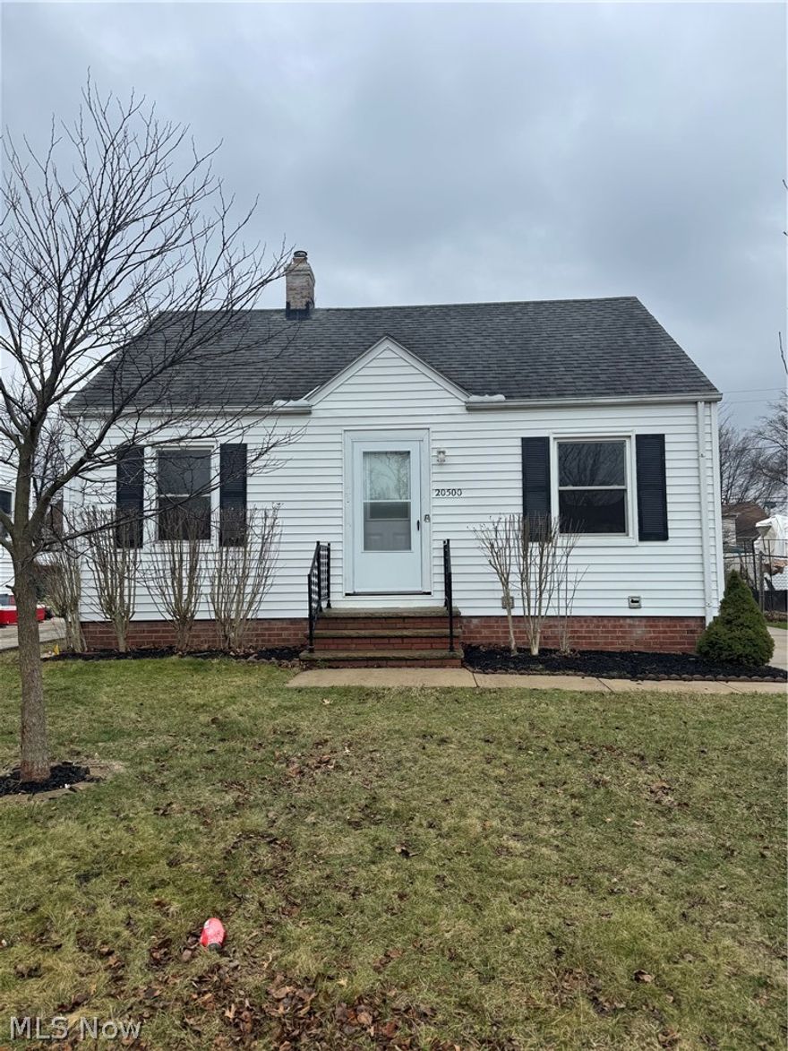 Fully POS Compliant Euclid Bungalow Move-In Ready and Waiting
Welcome home to this beautifully maintained 3-bedroom bungalow in the heart of Euclid. Freshly painted with new carpet throughout, this home offers clean, comfortable living with a flexible layout perfect for first-time buyers or downsizers.
The spacious upper-level bedroom creates a private retreat, while the main level offers two additional bedrooms and a bright, inviting living space. Enjoy central air, a full basement with expansion potential, and a detached 1-car garage.
Conveniently located near parks, schools, shopping, and major highways. This is the turnkey opportunity buyers have been waiting for.