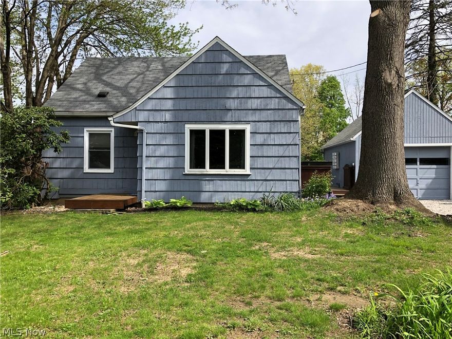 Adorably cozy Cape Cod only 3 blocks from KSU and a 5 minute walk into revitalized downtown Kent on a semi-secluded private drive. This home features 2 full newly remodeled bathrooms, neutral paint colors, beautiful hardwood floors throughout as well as a partially finished 10 x 10 room w/closet in the basement. New furnace and A/C in 2017, new windows in 2016 as well as exterior paint on house and garage in 2016. Enjoy the lovely low maintenance landscaping and refinished deck between the house and garage as well as a fenced in yard. It doesn't get better than this, must hurry this gem won't last!