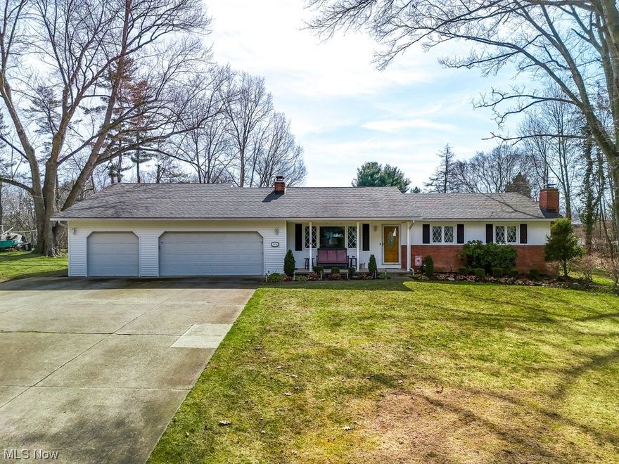 Welcome to 1634 Linwood Dr, a charming ranch-style home situated on a quiet cul-de-sac. As you approach, you'll immediately notice its stately appearance and the serene surroundings. Let's take a closer look at what this wonderful home has to offer. As you enter, you'll be greeted by the warm and inviting living room, complete with a wood-burning fireplace that sets the perfect ambiance. Beyond the living room, you'll find two comfortable bedrooms, including the owner's suite, and two fully updated bathrooms, all recently renovated. Continuing down the hallway, you'll be captivated by the gorgeous open-concept eat-in kitchen. This spacious and modern kitchen seamlessly flows into the family room, creating an ideal space for both everyday living and entertaining. The main level also boast a conveniently located laundry room and a half bath for added convenience. But that's not all this home has to offer. Downstairs, you'll discover a workshop, a fourth bedroom, and an entertaining space equipped with a wet bar and another wood-burning fireplace. This area provides a perfect spot for hosting gatherings and creating lasting memories with family and friends. Heading back upstairs, you'll be delighted to learn that this home features a massive 4.5 car garage, perfect for car enthusiasts, hobbyists, or extra storage needs. The Trex deck at the back of the house provides a lovely outdoor space to enjoy, and the lot extends to a wooded area, ensuring privacy and a natural backdrop for your backyard activities. Throughout the house, numerous updates have been made, including newer windows, flooring, a water system with a reverse osmosis system, a beautifully renovated kitchen, and modernized bathrooms. The attention to detail and care from the current owners is evident, making this home truly special. Contact your favorite agent for a private showing today.