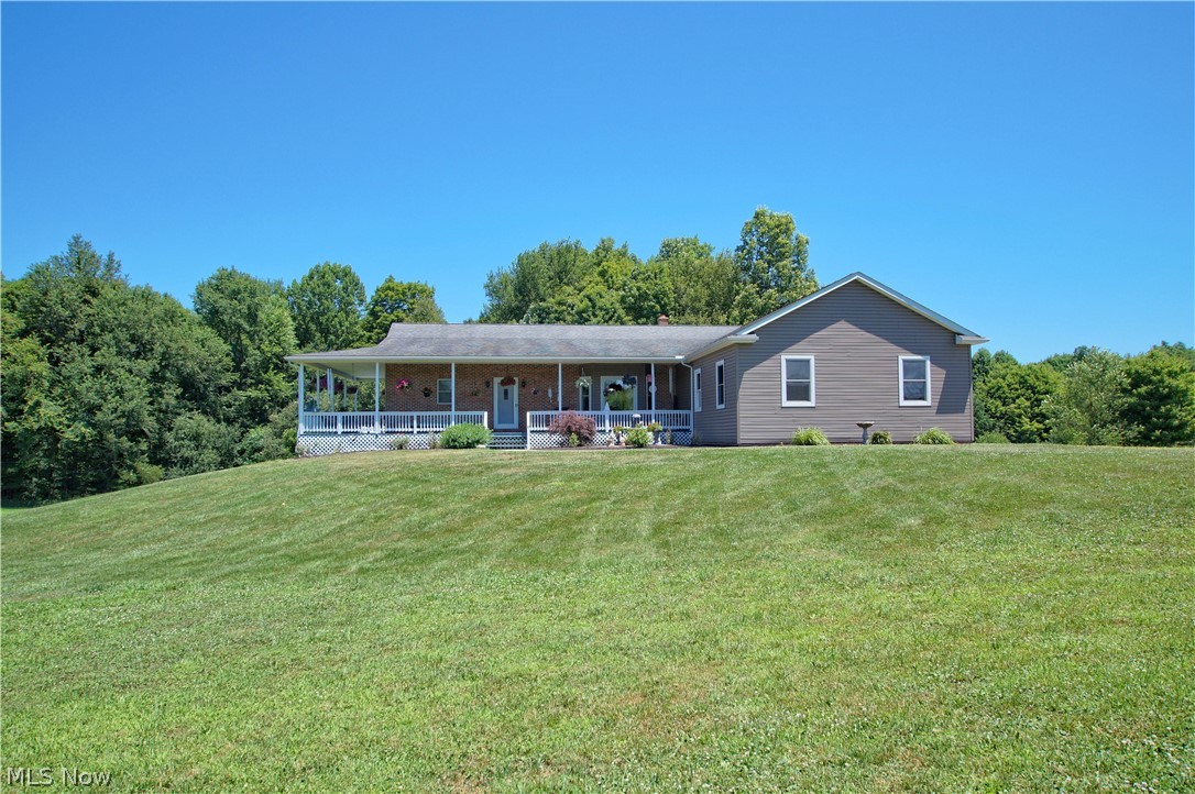 What an incredible Property!!! Located on 5.29 acres, this home features 4 bedrooms and 3 full baths. 2 full master suites on the main living floor and a full apartment/ in-law suite with separate private entrance on the lower level. An amazing wrap around upper and lower deck that leads out to a heated pool. You will have your own private oasis!!! This home boasts vaulted ceilings, skylights, open concept kitchen and dining that opens to the great room. Brand new central air, newer vynle siding, beautiful hardwood, and giant sunroom add to the many amenities of this home. You must schedule your showing today to truly experience what this home has to offer!!!