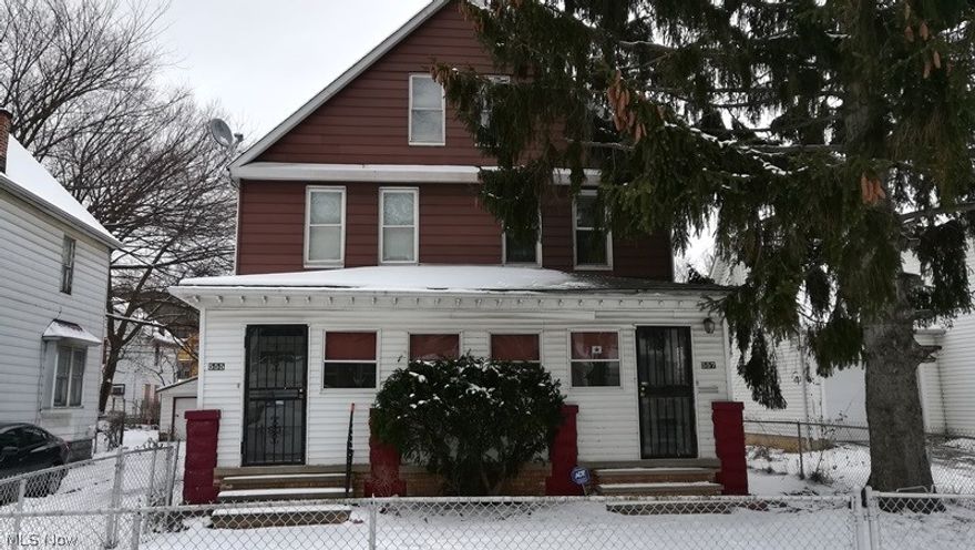 Great Investment property. Live in one and rent the other! Multifamily, possible 3 bedrooms 1 bath each unit. Formal dining room in both units. This is a Fannie Mae property.