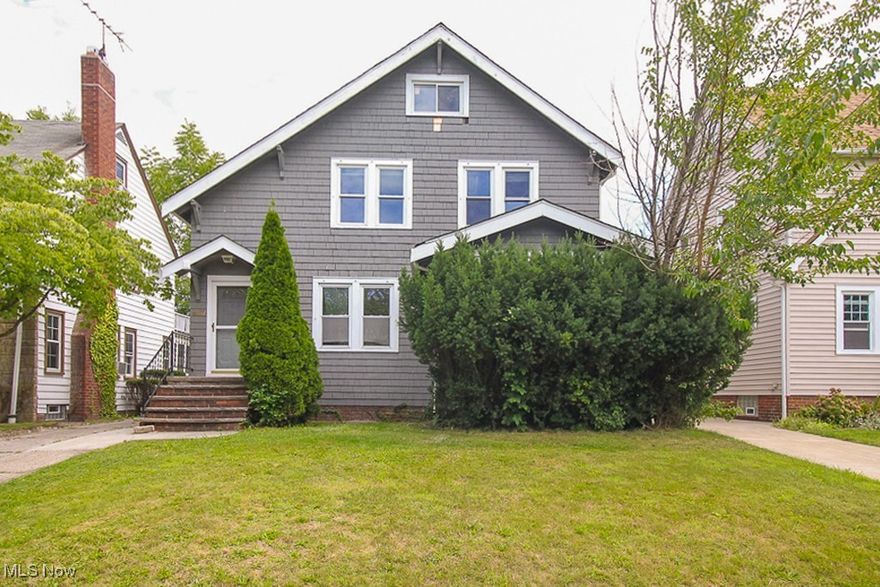 Great chance to own this income producing property in the heart of Cleveland Hts. Perfect location close to everything this city has to offer. Home features three bedrooms and one and a half bathrooms. Well-maintained under property management. Hurry to take advantage of this amazing opportunity before it's too late!