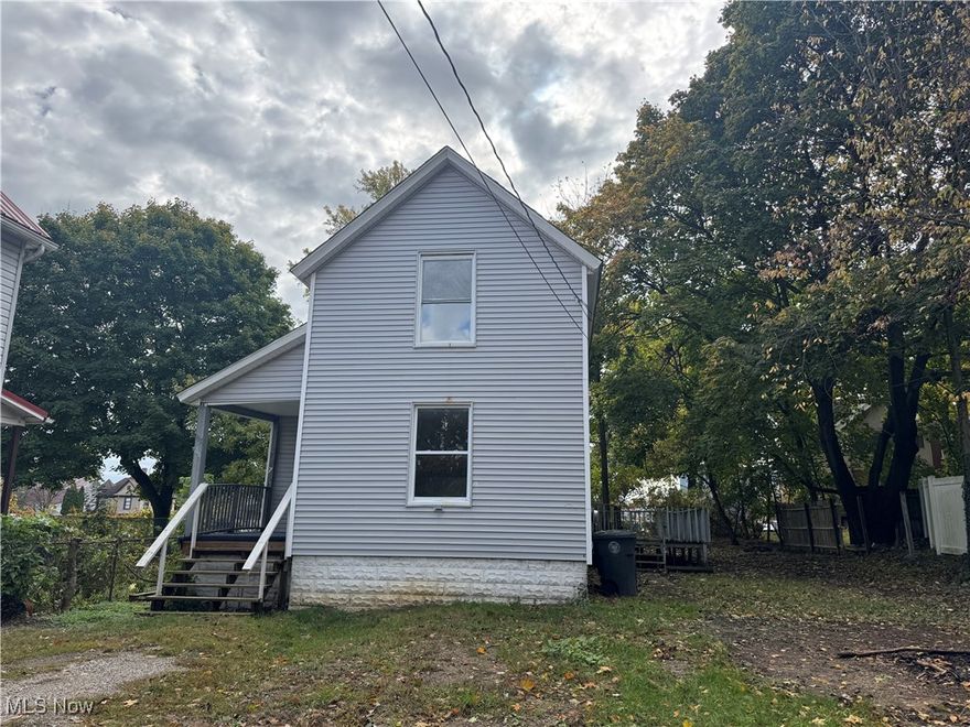 3-bedroom house on lightly traveled street behind Summa Hospital. Updates in the past 3 years include roof, siding, plumbing, electric, water line to street, furnace, hot water heater and kitchen. Brand new range and refrigerator.