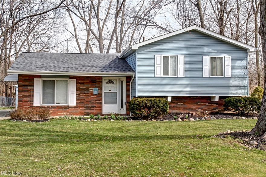 Well cared for 3-bedroom 2-bath Split Level home on cul-de-sac in Olmsted Falls, has been owned by the same family for 50 years.  Newer Roof, Newer Siding, Newer Double Hung Windows, Newer HVAC. Property snuggles wooded parcel to the east with an additional 63 feet, including Plum Creek.  Association includes In-ground pool, Basketball Court, and Tennis Court. This home is a must see.