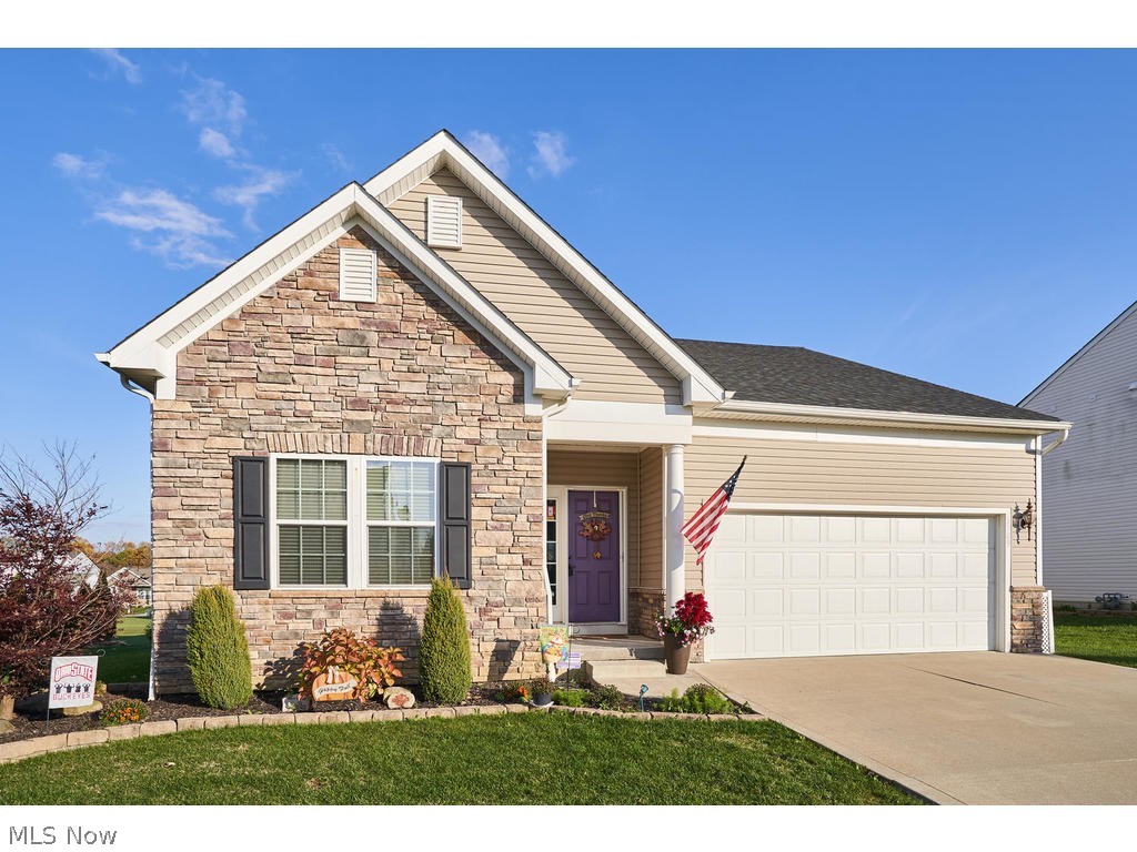 Want a new home without the new construction price? Look no further than this charming, 3 bedroom 3 bathroom Ranch. Open floor plan with all new carpet on main level and freshly painted. Upgraded Kitchen, main floor laundry, gas fireplace, and the list goes on! Full foundation, partially finished basement with full bathroom and endless storage space!! If that isn't enough, escape to the backyard.....adorable shed, vinyl fence and a larger deck. Call for your private showing TODAY!!!!