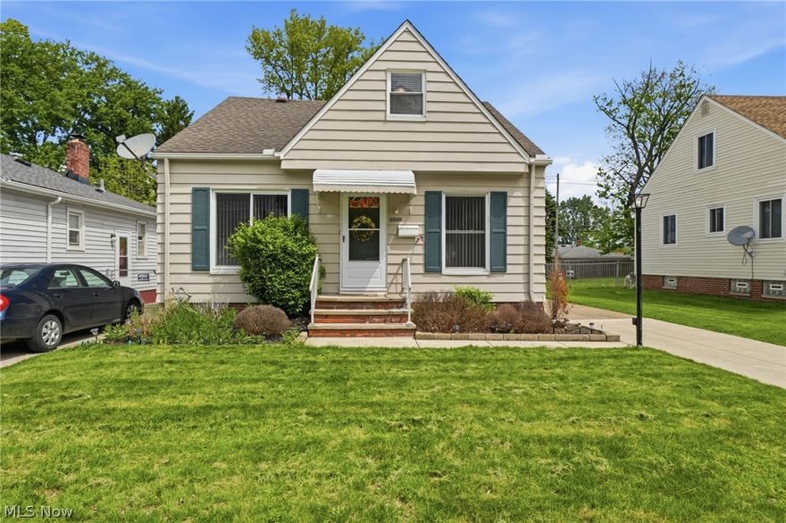 This solid Cape Cod sits on a well-kept lot in a quiet, established Parma neighborhood. It's a lived-in home with good bones and a lot more space than it looks from the street.
The main floor has two bedrooms, hardwood floors throughout, and a living room with plenty of natural light. The kitchen and dining area flow nicely together, with newer LVP flooring and a full appliance package included. The main bathroom has a unique cedar wood-paneled tub surround that's a bit of a conversation piece.
Upstairs you'll find one bedroom with a private bathroom and a bonus flex space — great for an office, guest room, or extra storage — tucked under the roofline.
The basement is where this house really surprises you. There's a large finished rec room currently set up with a pool table and sitting area, plus a bathroom, laundry area with washer and dryer included, and additional unfinished storage space. Plenty of room to make it your own.
Out back there's a glass-enclosed sunroom off the rear of the house, a paver patio, a small deck, and a fully fenced yard. Behind the garage you'll find a great entertainment patio — a nice private spot for gatherings, barbecues, or just unwinding outside. The detached 2-car garage is oversized and offers serious storage or workspace potential.
It's a neighborhood where people take care of their properties, and this home fits right in. Convenient to I-480, local shopping, and Parma City Schools.